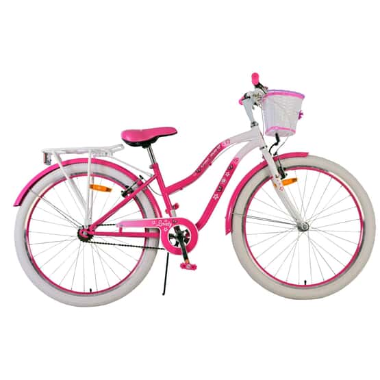 Barncykel - Volare - Lovely Children'S Bike - 26 Tum - Rosa - Två Handbromsar