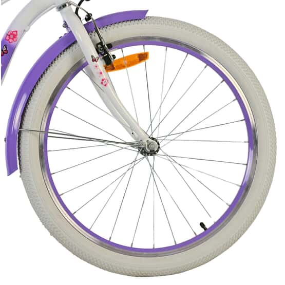 Børnecykel - Volare - Dejlig børnecykel - 24 tommer - Lilla - 7 gear