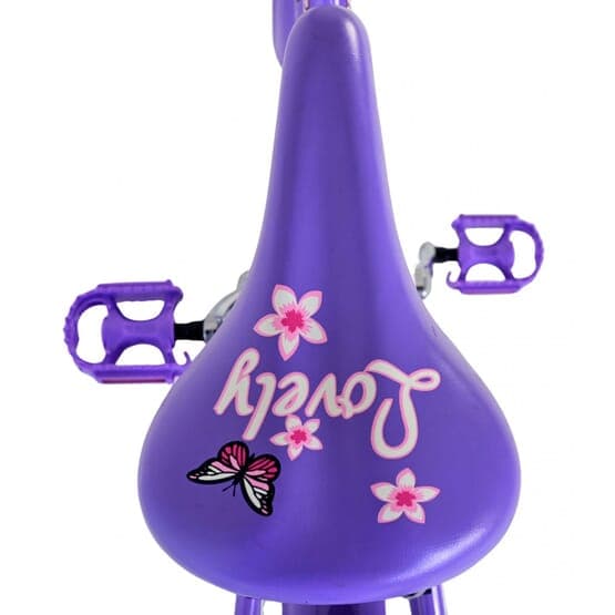 Børnecykel - Volare - Dejlig børnecykel - 24 tommer - Lilla - 7 gear
