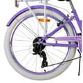 Miniatyrbillede 10 af 11: Børnecykel - Volare - Dejlig børnecykel - 24 tommer - Lilla - 7 gear