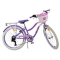 Miniatyrbillede 1 af 11: Børnecykel - Volare - Dejlig børnecykel - 24 tommer - Lilla - 7 gear