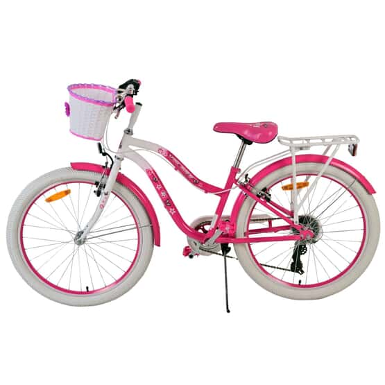 Barncykel - Volare - Lovely Children'S Bike - 24 Tum - Rosa - 7 Växlar