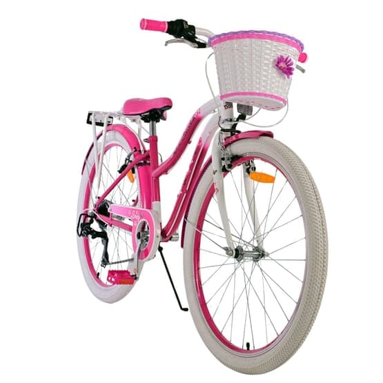 Børnecykel - Volare - Dejlig børnecykel - 26 tommer - Pink - 7 gear