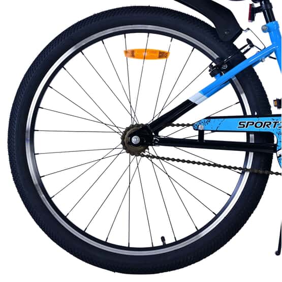 Børnecykel - Volare - Sportivo børnecykel - 26 tommer - Blå - To håndbremser