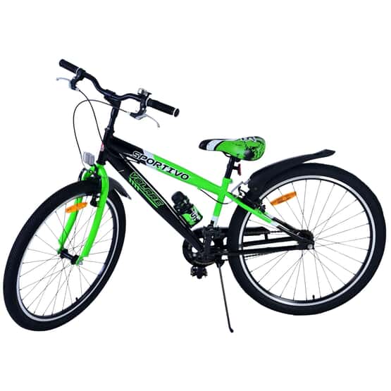 Børnecykel - Volare - Sportivo børnecykel - 26 tommer - Grøn - To håndbremser