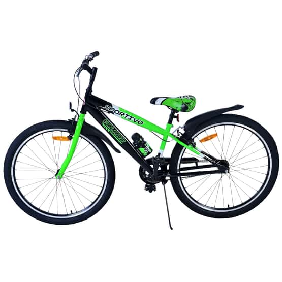 Børnecykel - Volare - Sportivo børnecykel - 26 tommer - Grøn - To håndbremser