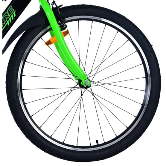 Børnecykel - Volare - Sportivo børnecykel - 26 tommer - Grøn - To håndbremser