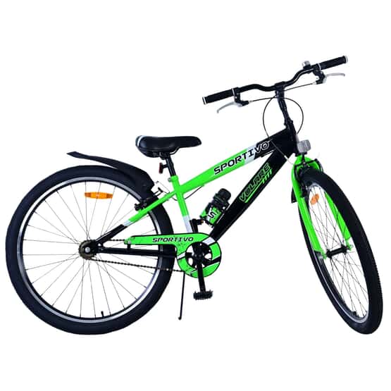 Lasten polkupyörä - Volare - Sportivo Kids Bike - 26 tuumaa - Vihreä - Kaksi käsijarrua