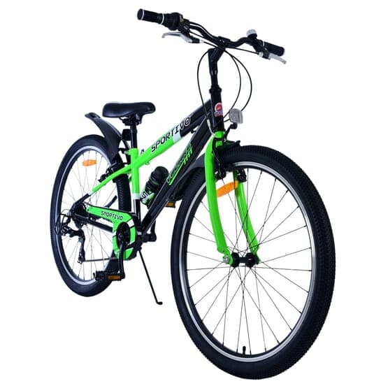 Barncykel - Volare - Sportivo Children'S Bike - 26 Tum - Grön - 7 Växlar