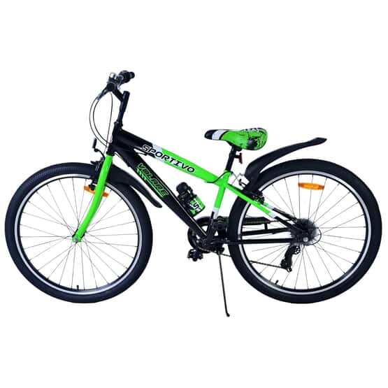 Barncykel - Volare - Sportivo Children'S Bike - 26 Tum - Grön - 7 Växlar
