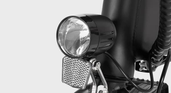 DYU A1F Pro hopfällbar elcykel – 40 km räckvidd, inbyggt 7,5 Ah batteri, 250 W motor, 16-tums däck – Lättviktscykel i aluminiumlegering, svart
