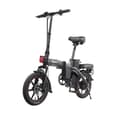 Miniatyrbillede 1 af 10: DYU A5 elcykel – 60 km rækkevidde, 48V 350W motor, 14" dæk – Ultralet pendlercykel i aluminiumslegering