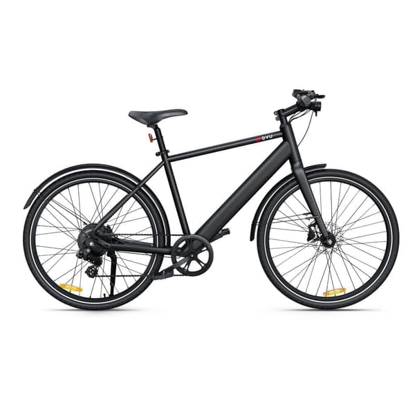 DYU Stroll 1 elektrisk pendelcykel – 100 km räckvidd, 36V 250W motor, 700C-däck – E-cykel i lätt aluminiumlegering