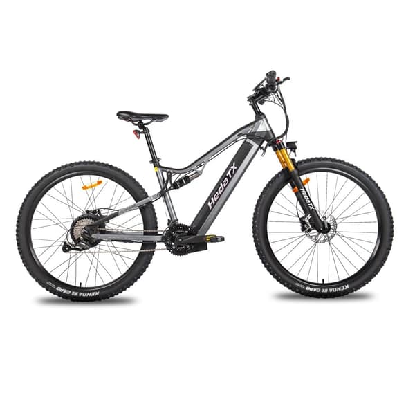 Hedatx TX19 29''/27.5'' sähköpyörä, 1000W moottori, 19.2AH akku, 27 nopeutta, hydrauliset jarrut, täysjousitus