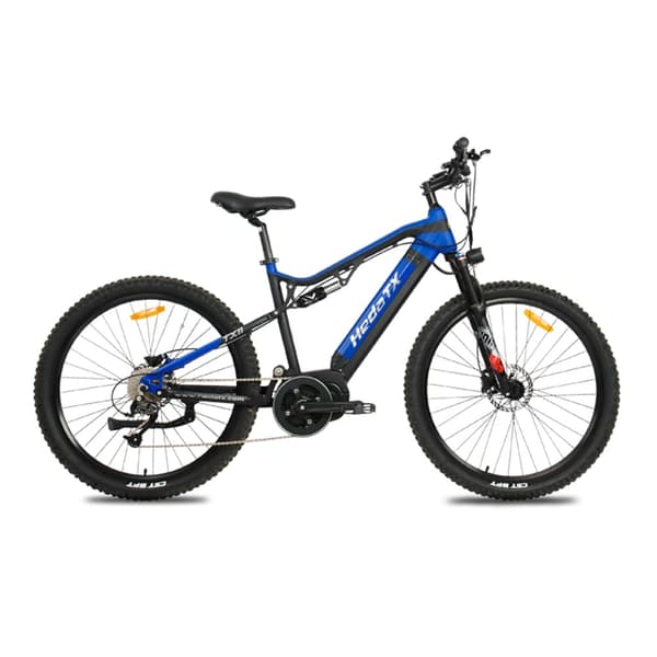 Hedatx TX11 27,5'' elcykel, 500W midtmonteret motor, 15,6AH batteri, 9 gear, hydrauliske bremser, 27,5''*2,4'' dæk