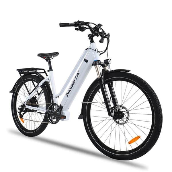 Hedatx TX10/TXC10 27,5'' elcykel, 500W motor, 19,2AH batteri, 9 gear, hydrauliske bremser