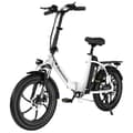 Miniatyrbild 1 av 4: RCB Elektrisk Cykel, 20" VTT Fat Bike Elektrisk för Vuxna Fällbar 36V/12Ah, E-Cykel Stad Vit