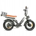 Miniatyrbild 2 av 6: Växelcykel BAOLUJIE - Dual Motor 2000W - Dual Batteri 30Ah - Räckvidd 100 km - Shimano 7 Växlar - Hjul 20'' VAE E-cykel