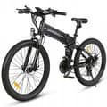 Miniatyrbild 2 av 6: Vikt e-cykel SAMEBIKE LO26-II 900W 48V 21-växlad 26" Svart E-Bike VTT Stad Universitet Student Ungdom Vuxen Man Kvinna Present