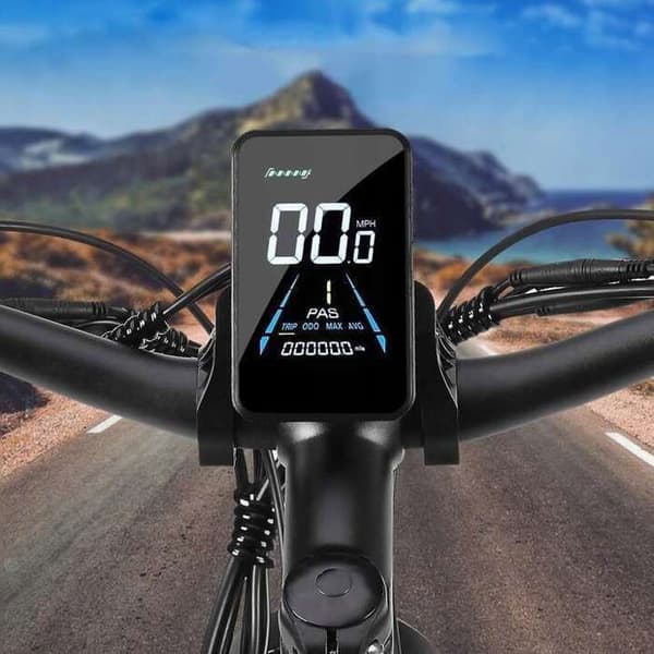 Elcykel - BAOLUJIE - Dubbelmotor 2000W - Batteri 48V20AH - Räckvidd 80 km - Shimano 21 Växlar
