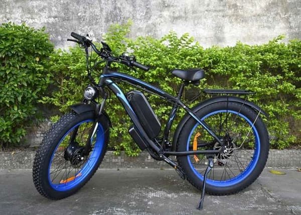 Elcykel - BAOLUJIE - Dubbelmotor 2000W - Batteri 48V20AH - Räckvidd 80 km - Shimano 21 Växlar