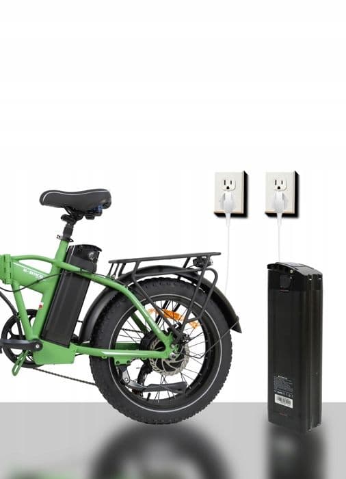 Baolujie DZ2031 Elcykel 48V 13ah 750W 70km 20 tums aluminiumhjul 20" grön