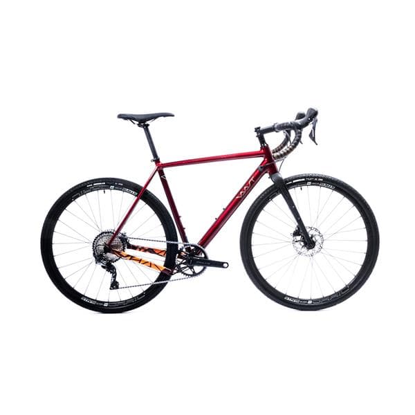 Vaast A/1 700C GRX M Bike, 54 cm, Berry Red