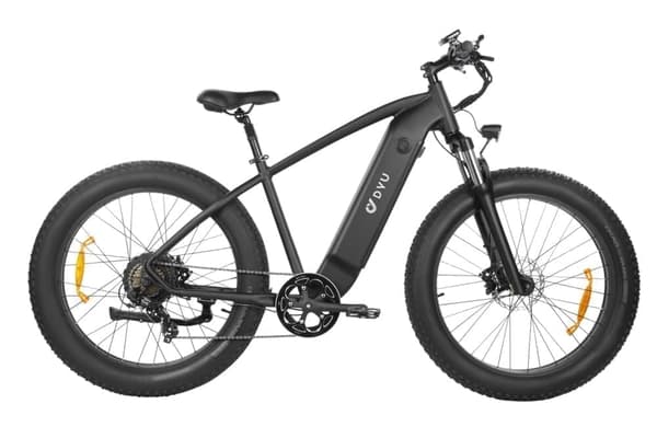 DYU King 750 sähköpyörä 750W, 48V 18Ah irrotettava akku, 26x4,0 tuuman renkaat, huippunopeus 45km/h, kantama 110km, Shimano 7-vaihteinen