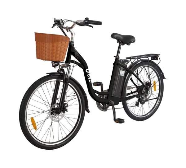 DYU elcykel för vuxna, 26" ebike med Peak 500W borstlös motor