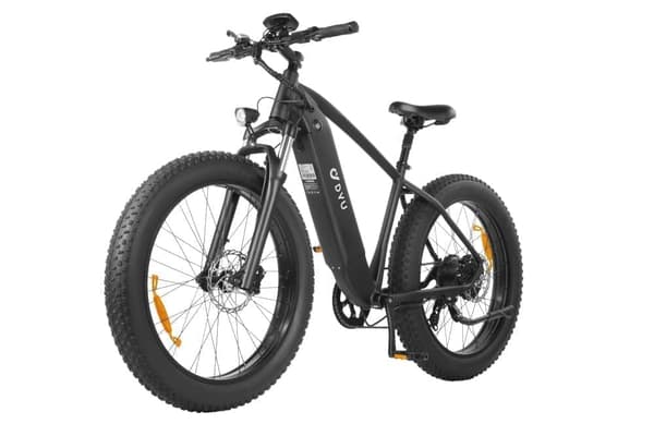 DYU King750 750 W Fat Tire elcykel – 110 km räckvidd, 18 Ah löstagbart batteri, terränggående elcykel för vuxna