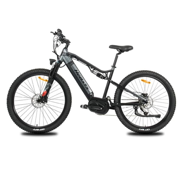 HedaTX TX11 elcykel, 500W mellemmotor, 48V 15Ah LG batteri, 27,5x2,4” dæk, 45 km/t Max hastighed, 80 km Max Rækkevidde, Hydraulisk skivebremse