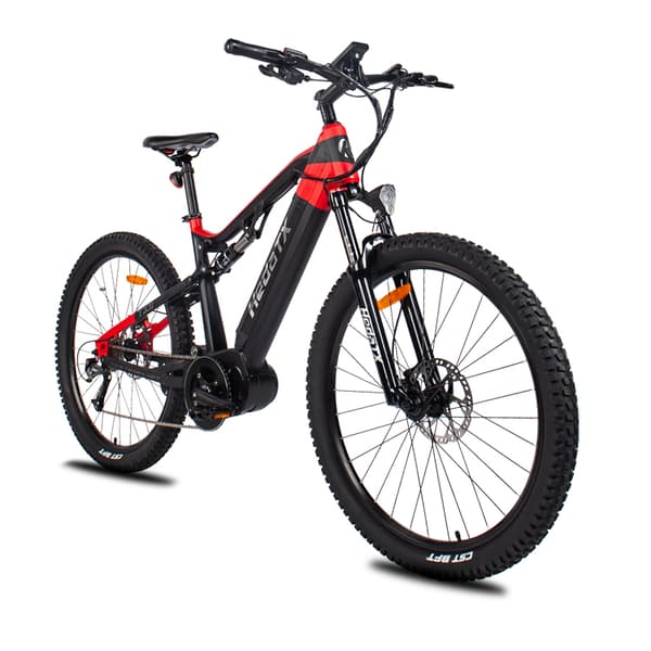 HedaTX TX11 -sähköpyörä, 500 W keskimoottori, 48V 15Ah LG-akku, 27,5 x 2,4 tuuman rengas, 45 km/h maksiminopeus, 80 km kantama, hydraulinen levyjarru