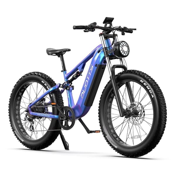 DUOTTS E26 26" Fat Tire elcykel för vuxna, 80NM Bafang-motor, 48V 20AH batteri, hydrauliska bromsar, terrängpendlareBike
