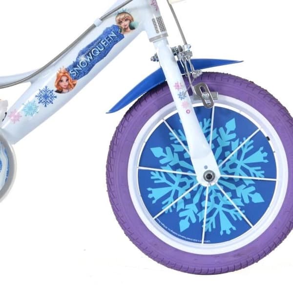 Cykel Barn 16" SNOW QUEEN - 5 till 7 år - Blå