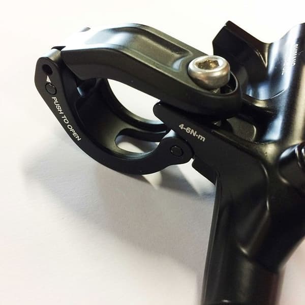 Shimano Deore M4100 hydraulisk MTB skivbroms fram svart slang dubbelkolvsystem 1000mm (utan skiva)
