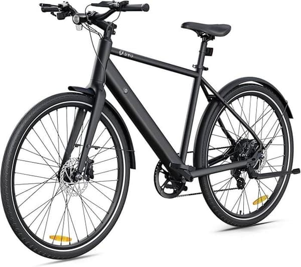 DYU Stroll 1 E-Cykel 27.5, med däck 700 x 38C CST, avtagbart batteri 36V 9Ah, 250W, 25km/h, svart
