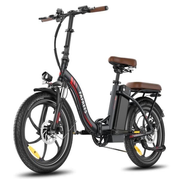 FAFREES F20+ Pro 2025 ny vikbar elektrisk cykel 20 ", 250W motor, 36V 22,5Ah batteri, topphastighet 25km/h, räckvidd 85-100km, Shimano 7-växlad