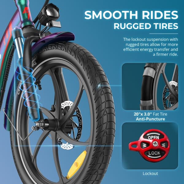 FAFREES F20+ Pro 2025 ny vikbar elektrisk cykel 20 ", 250W motor, 36V 22,5Ah batteri, topphastighet 25km/h, räckvidd 85-100km, Shimano 7-växlad