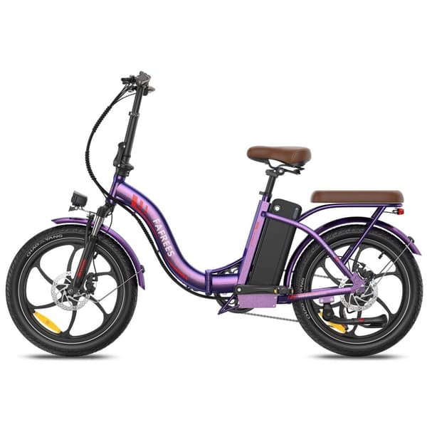 FAFREES F20+ Pro 2025 ny vikbar elektrisk cykel 20 ", 250W motor, 36V 22,5Ah batteri, topphastighet 25km/h, räckvidd 85-100km, Shimano 7-växlad