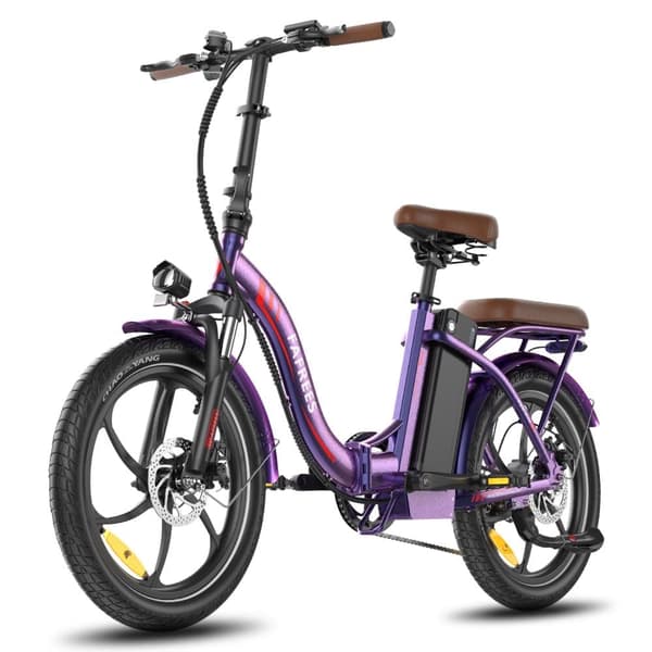 FAFREES F20+ Pro 2025 ny vikbar elektrisk cykel 20 ", 250W motor, 36V 22,5Ah batteri, topphastighet 25km/h, räckvidd 85-100km, Shimano 7-växlad