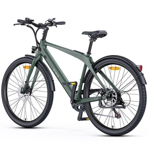 ENGWE MAPFOUR N1 Elcykel - Räckvidd MAX 100km - Batteri 36V13Ah - Motor 250W - Ram i kolfiber, Grön