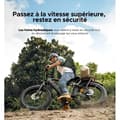 Miniatyrbild 4 av 4: Elcykel ENGWE E26 Räckvidd 140km Motor 250W Batteri 48V16Ah Framdämpare Däck snö 26 tum VTC Fat bike Svart