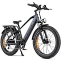 Miniatyrbild 1 av 4: Elcykel ENGWE E26 Räckvidd 140km Motor 250W Batteri 48V16Ah Framdämpare Däck snö 26 tum VTC Fat bike Svart