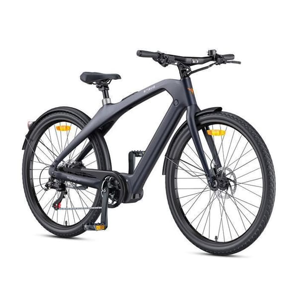 ENGWE MAPFOUR N1 Pro Elcykel - Räckvidd 100km - Motor 250W - Batteri 36V 10Ah - Ram i kolfiber, Grå