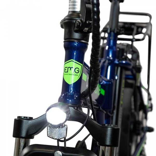Elcykel - EMG - Green Bomber One - Lång batteritid - Aluminium - Unisex