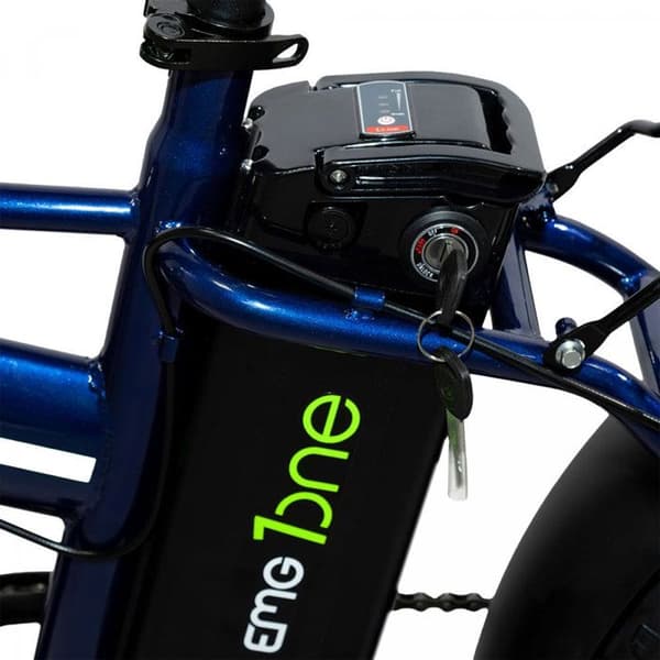Elcykel - EMG - Green Bomber One - Lång batteritid - Aluminium - Unisex
