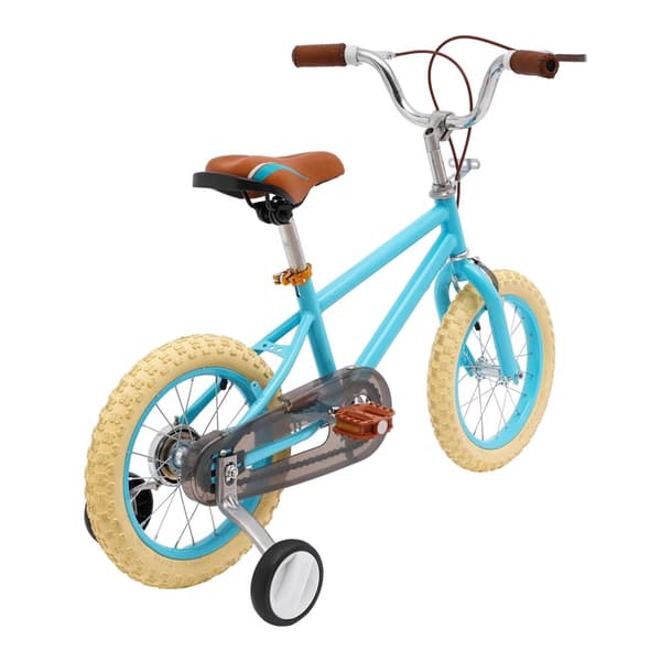 Barncykel, Justerbar Sits Höjd, Hållbar Högkolfålsstål,Blå