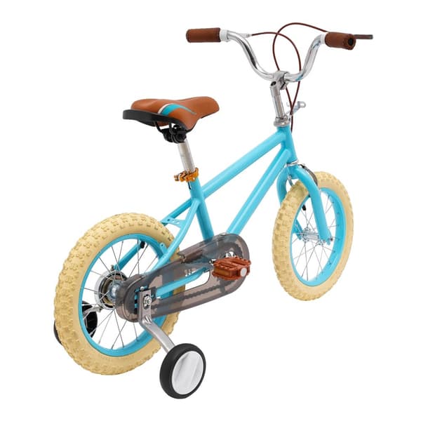 Barncykel, Justerbar Sits Höjd, Hållbar Högkolfålsstål,Blå