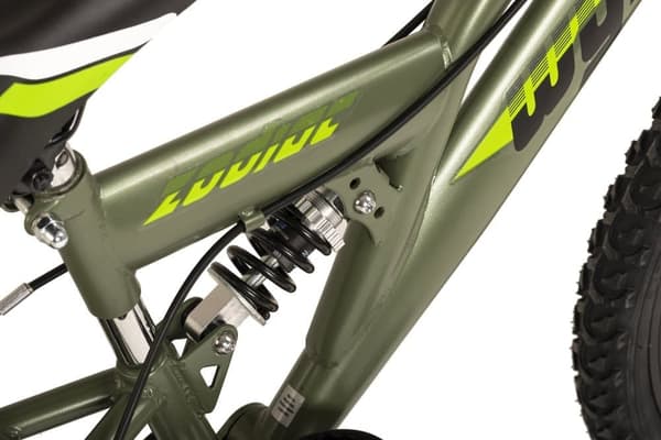 WYLD mountainbike til børn Fully 20'' Zodiac grøn 6 gear RH 31 cm M300K