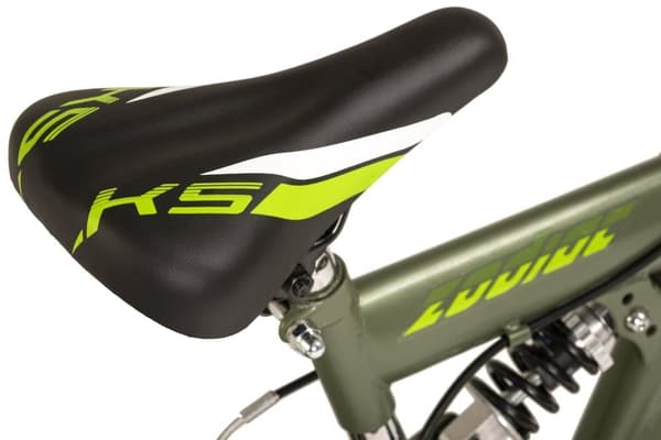 WYLD mountainbike til børn Fully 20'' Zodiac grøn 6 gear RH 31 cm M300K